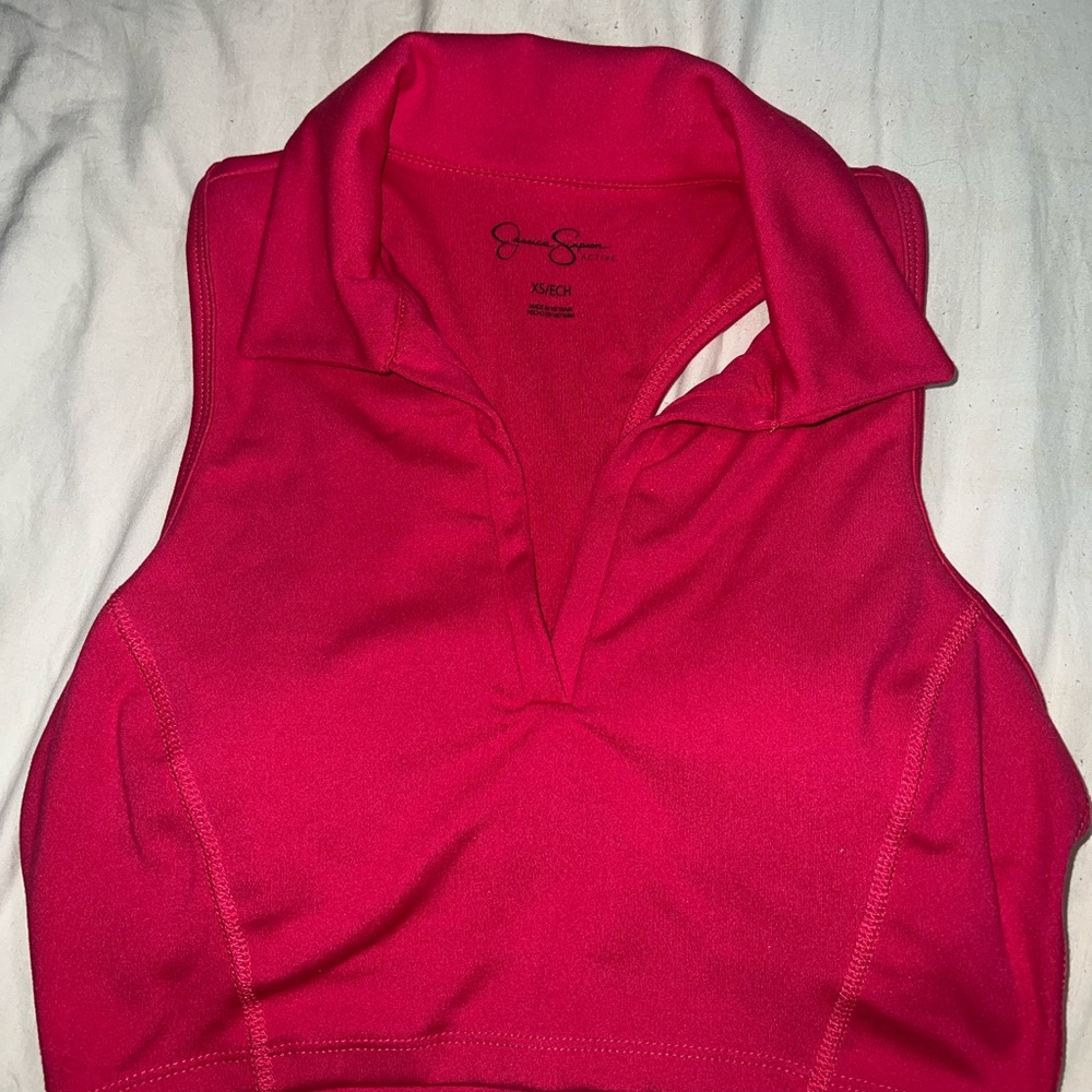 Jessica Simpson Fuchsia Sleeveless Top
